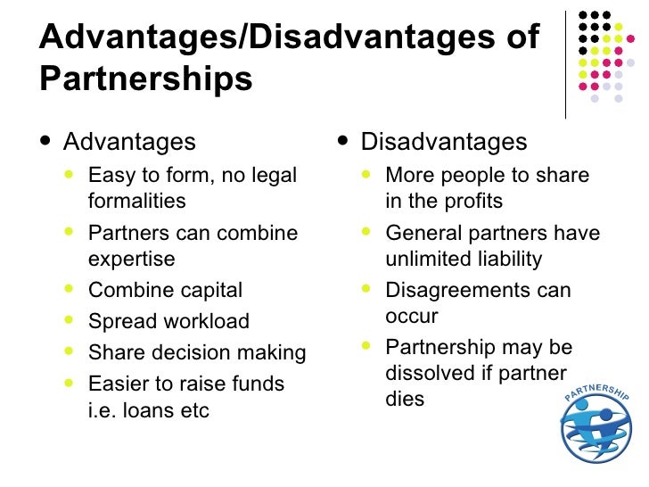 benefits of partnership firm