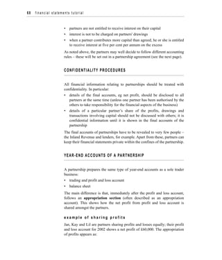 Partnership Accounts