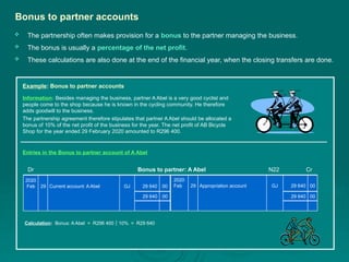 partnership basic Accounting principles and Practices | PPSX