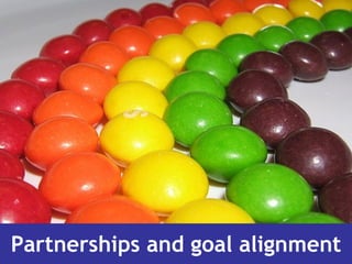 Partnerships and goal alignment 