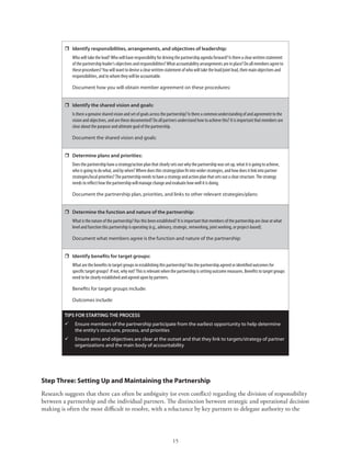 Partnerships frameworks for working together | PDF