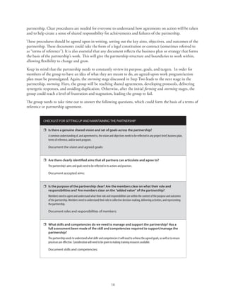 Partnerships frameworks for working together | PDF