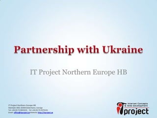 IT Project Northern Europe HB
 