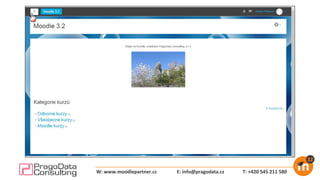 E: info@pragodata.cz T: +420 545 211 580W: www.moodlepartner.cz
 
