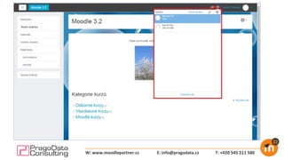 E: info@pragodata.cz T: +420 545 211 580W: www.moodlepartner.cz
 