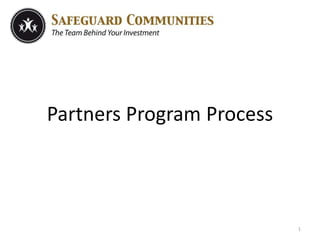 Partners Program Process 1 