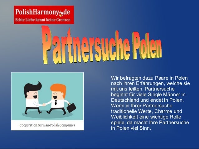 Partnersuche polen erfahrungen