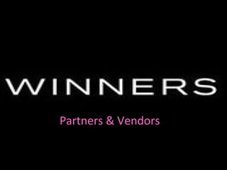 Partners & Vendors 