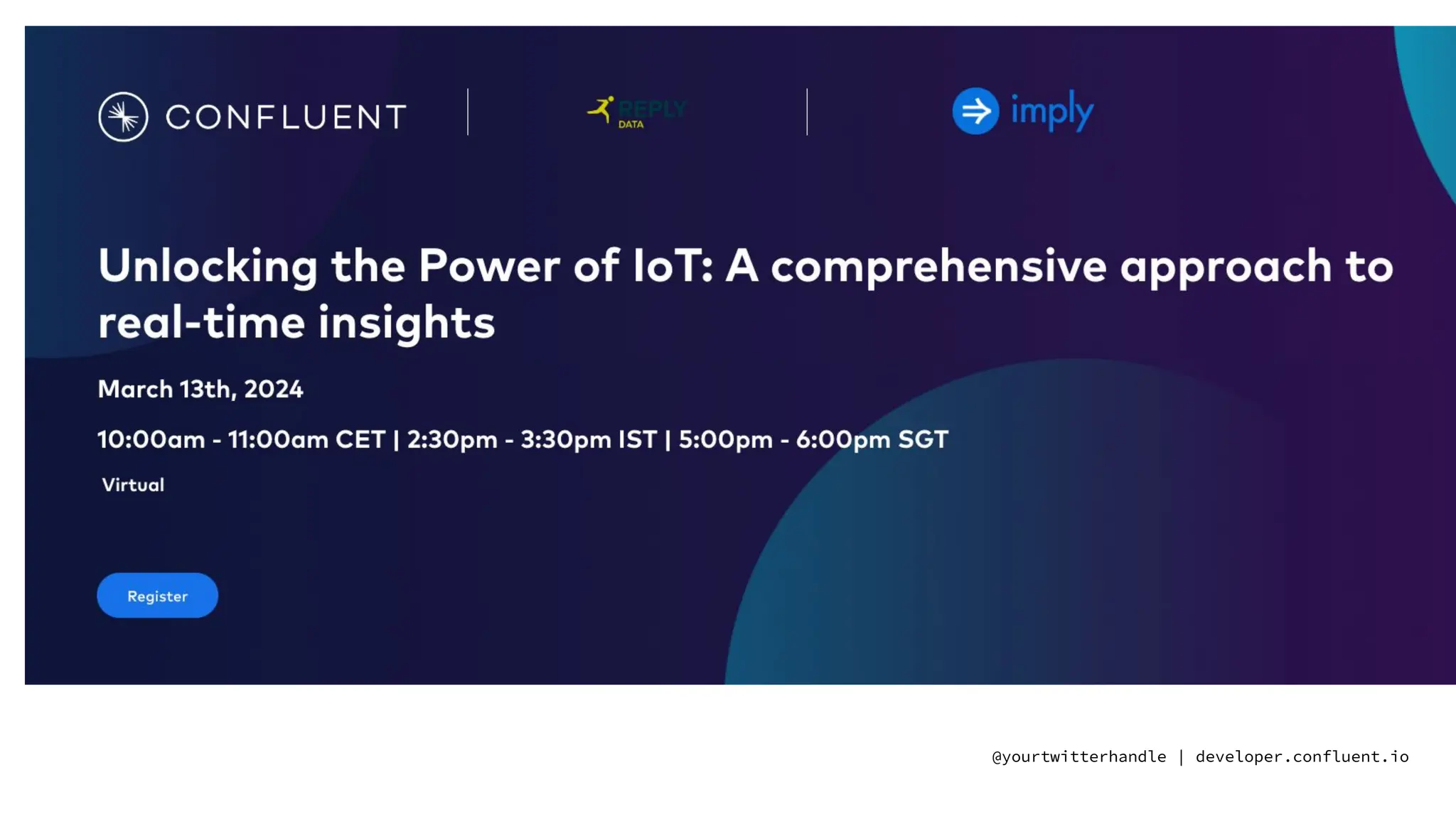 @yourtwitterhandle | developer.confluent.io
What are the best practices to debug client applications
(producers/consumers in general but also Kafka Streams
applications)?
Starting soon…
STARTING SOOOOON..
 