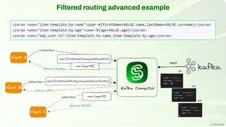 Filtered routing advanced example
 