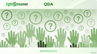 Q&A
lightstreamer.com
 