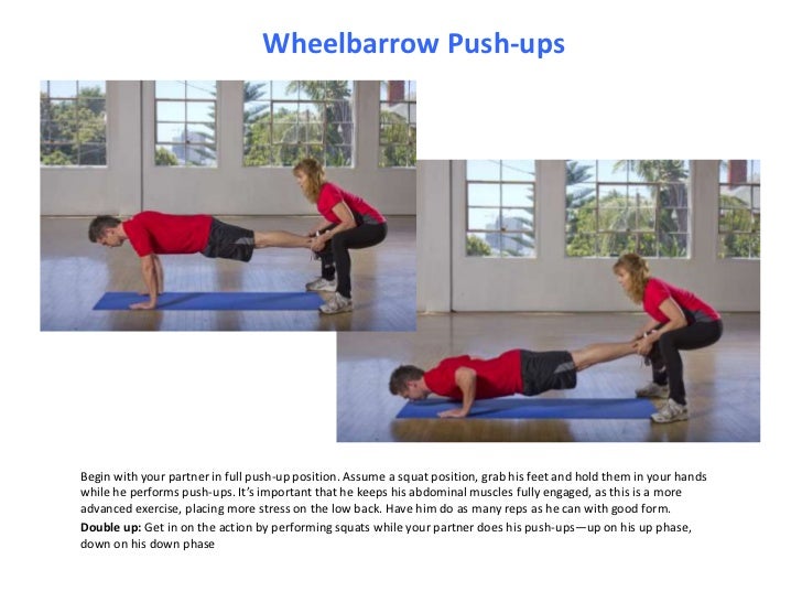 Partner up exercises