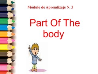 Part Of The
body
 