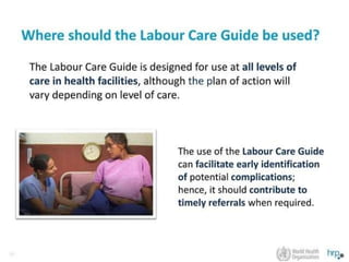 Partograph  / WHO Labour Care Guide.pptx