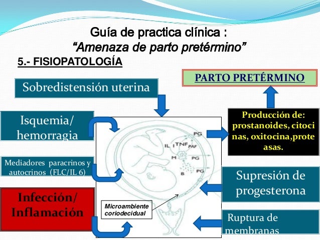 Amenaza de parto pretérmino