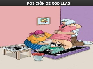 POSICIÓN DE RODILLAS
 