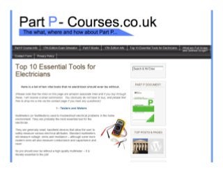 Partp courses co-uk_top-10-essential-tools-for-electricians_