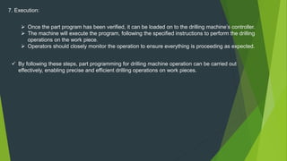 Execute Software Operations Part Programming for Drilling Machine Operation.pptx