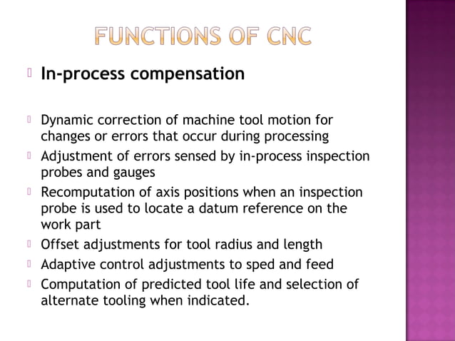 Part programming for nc machines | PPT