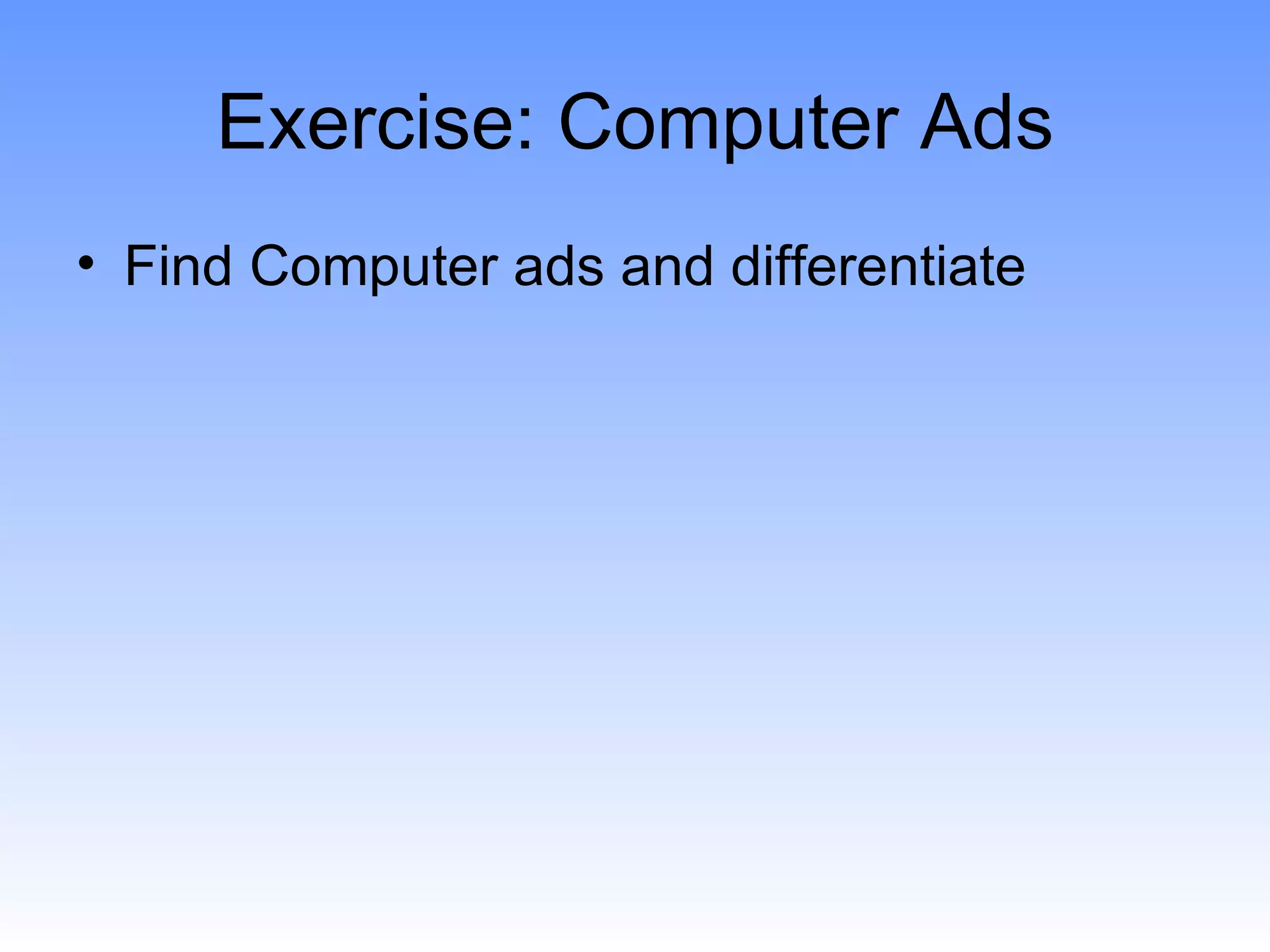 Parts Of Computers | PPT