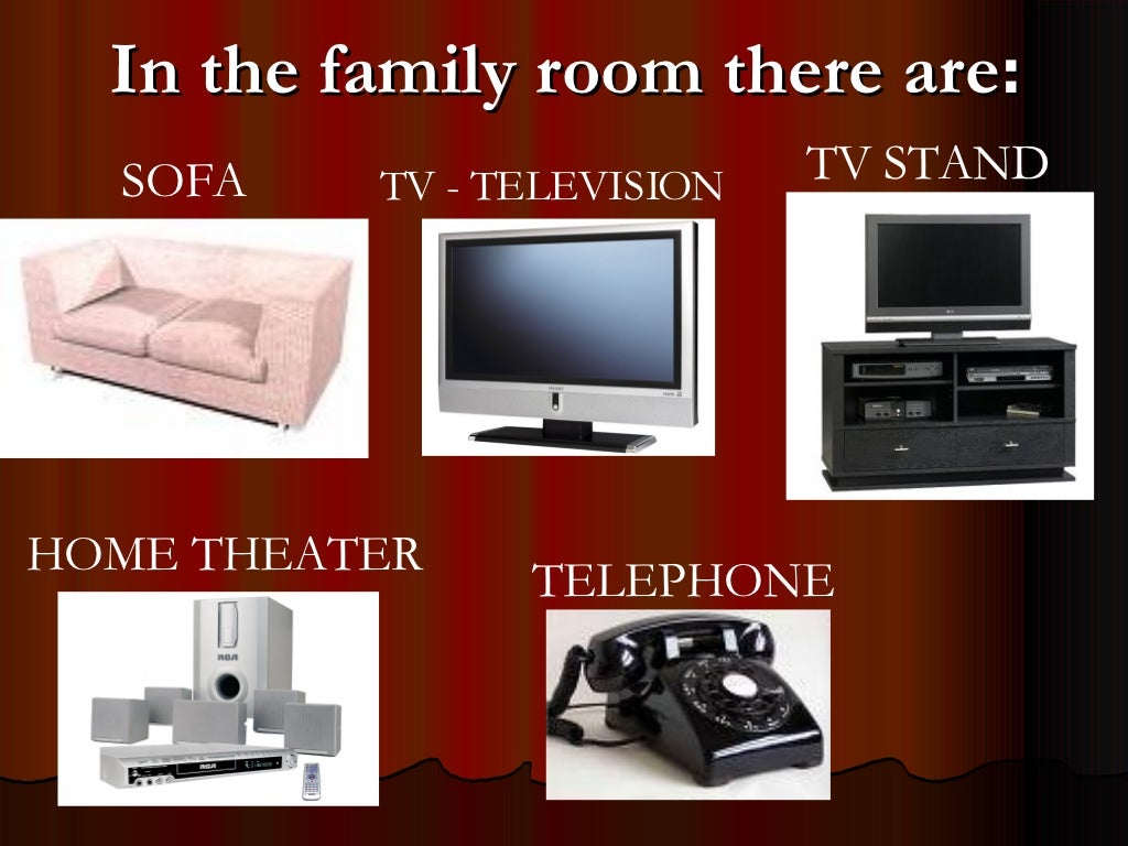 Parts Of Houses And Furniture