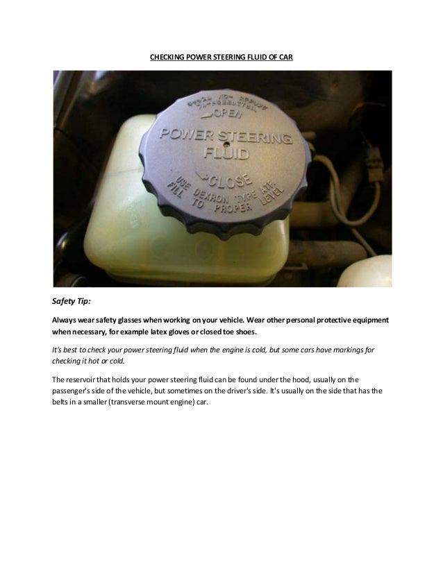 Check Power Steering Fluid >> Partsavatar Toronto How Can I Check Power Steering Fluid Check Power Steering Fluid >> Partsavatar Toronto How Can I Check Power Steering Fluid