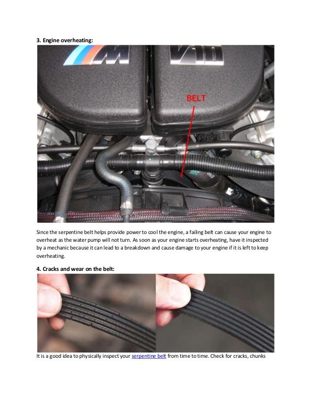 Partsavatar, CA What happens when serpentine belt of a