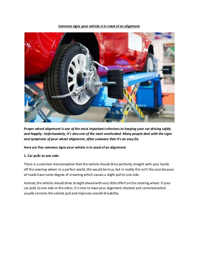 Partsavatar Car Parts, Canada Common signs your vehicle is in need of an alignment