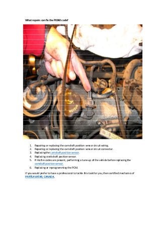 Partsavatar Canada Diagnose Obd Trouble Code P0340