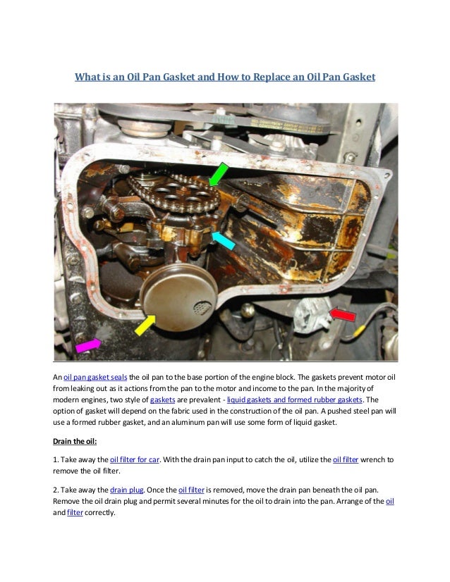 PartsAvatar Replacement Parts.CA What is an Oil Pan Gasket