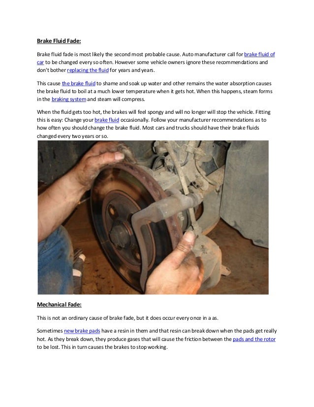 Partsavatar Autoparts, Toronto What is Brake Fade How many Types of