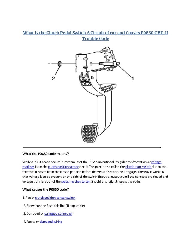 What Is A Clutch In A Car >> Partsavatar Ca What Is The Clutch Pedal Switch A Circuit What Is A Clutch In A Car >> Partsavatar Ca What Is The Clutch Pedal Switch A Circuit