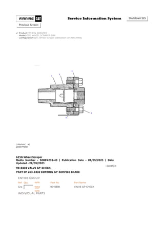 PARTS CATALOG MANUAL - CATERPILLAR 621G WHEEL SCRAPER DBX.pdf