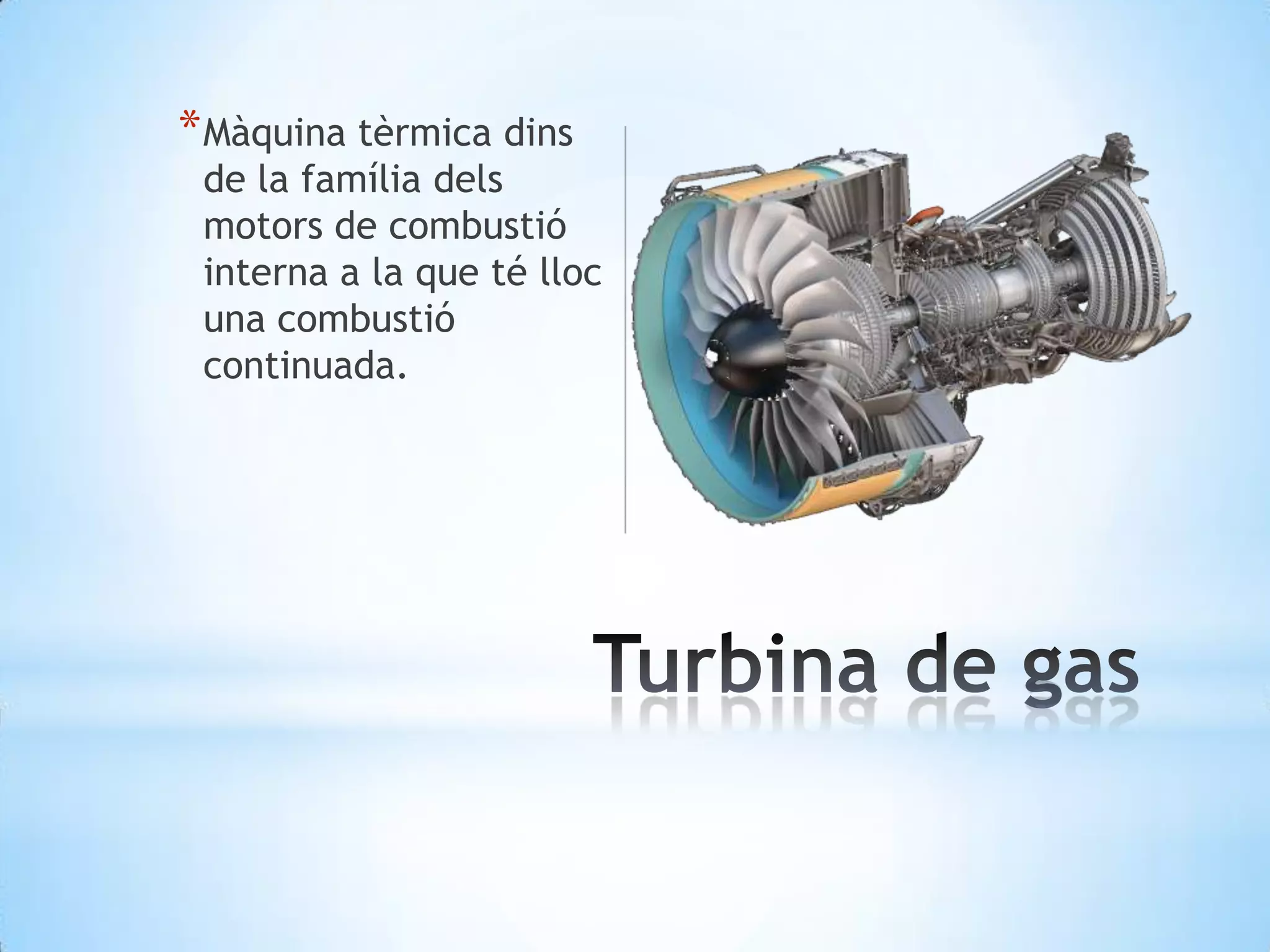 Parts d’un turboreactor | PPTX