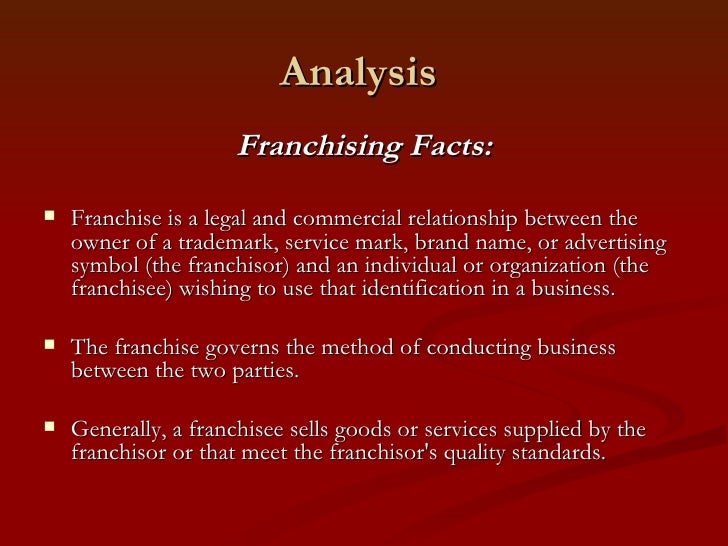franchise pros and cons