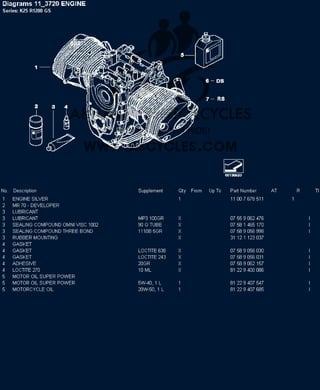 Parts Manual Bmw1200 Gs