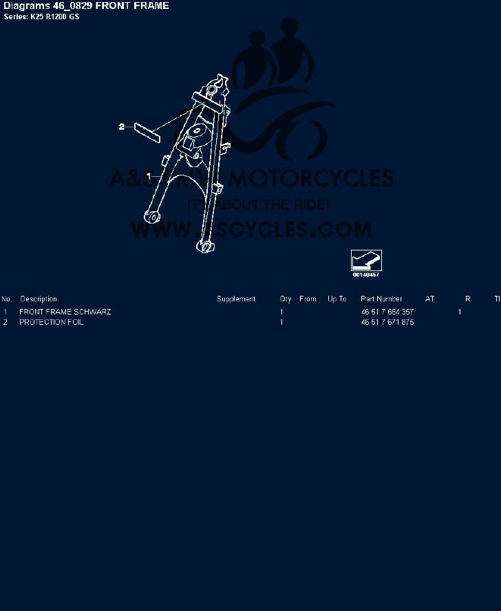 Parts Manual Bmw1200 Gs