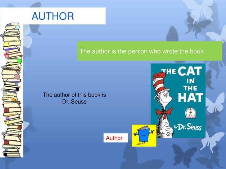 Parts of a book power point for students