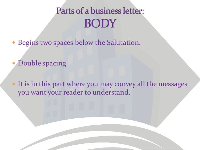 parts of a business