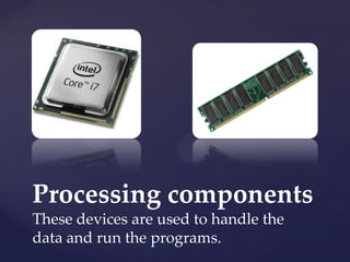 Parts of a computer | PPTX