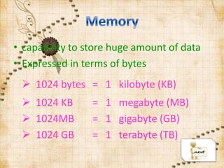 Parts of a computer (power point) | PPTX