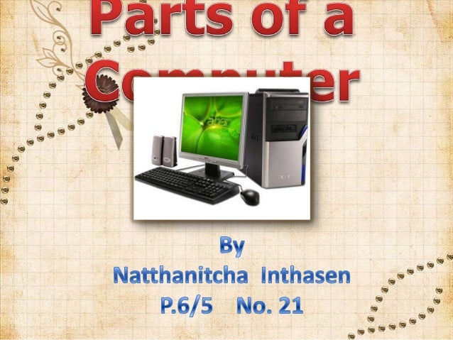Parts of a computer (power point)