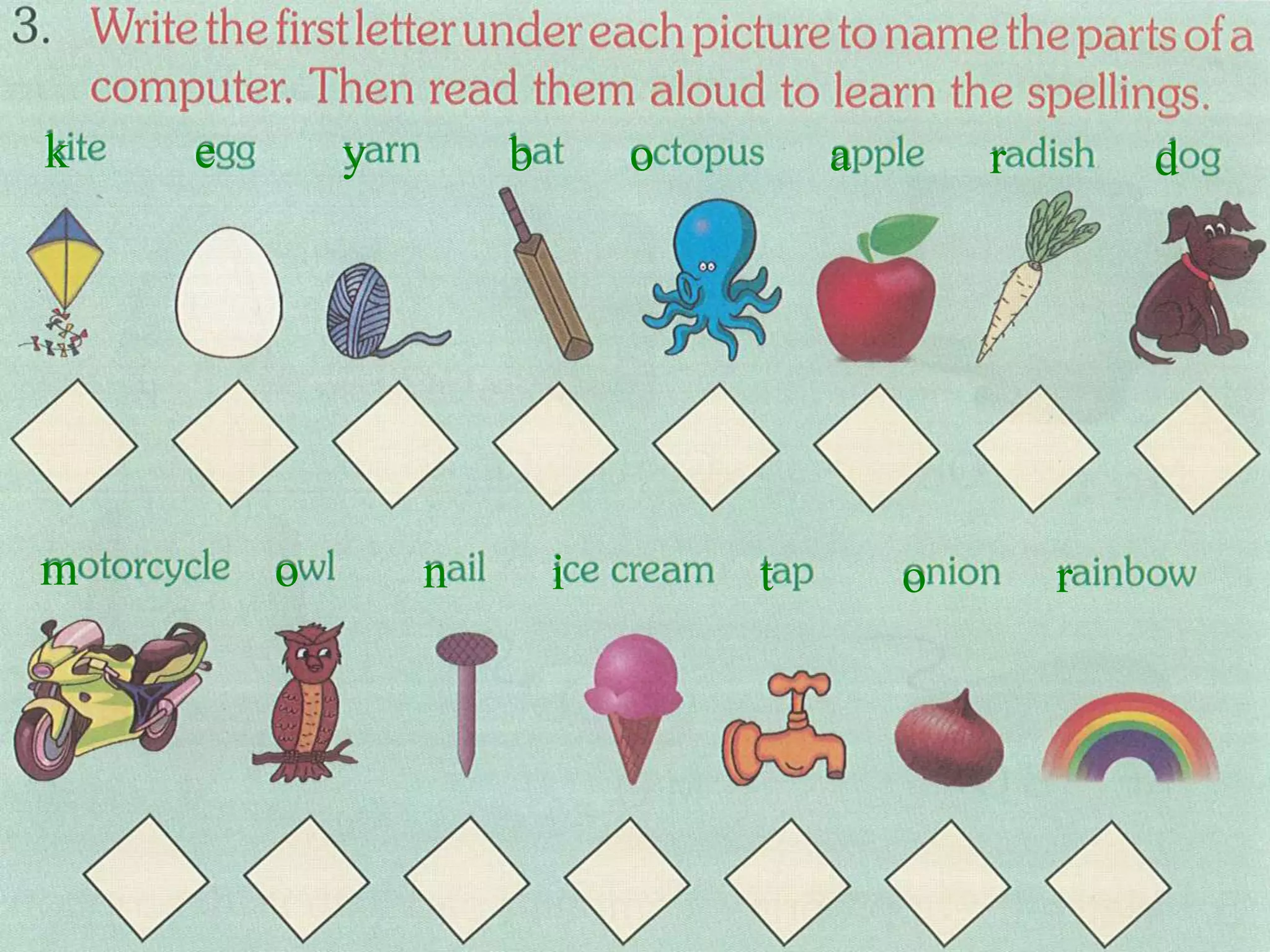 k e y b o a r d
m o n i t o r
 