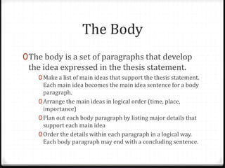 PARTS OF AN ESSAY.ppt