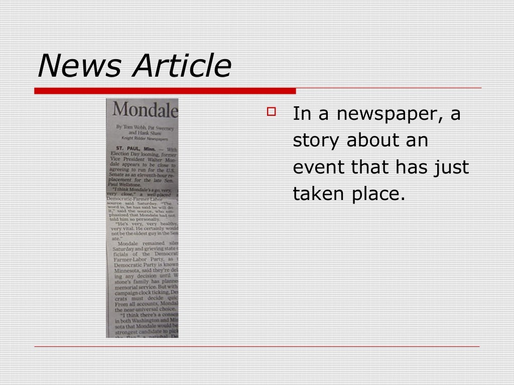 Parts of a_newspaper