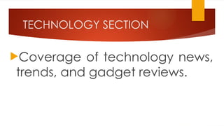 PARTS OF A NEWSPAPER and everything that is essential | PPTX