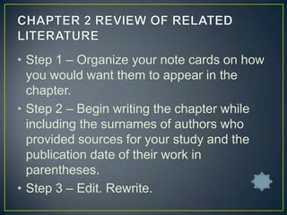 Parts of a research paper | PPT
