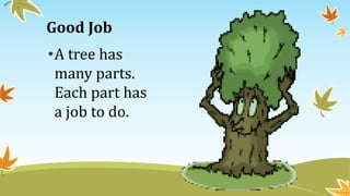 Parts of a tree | PPTX