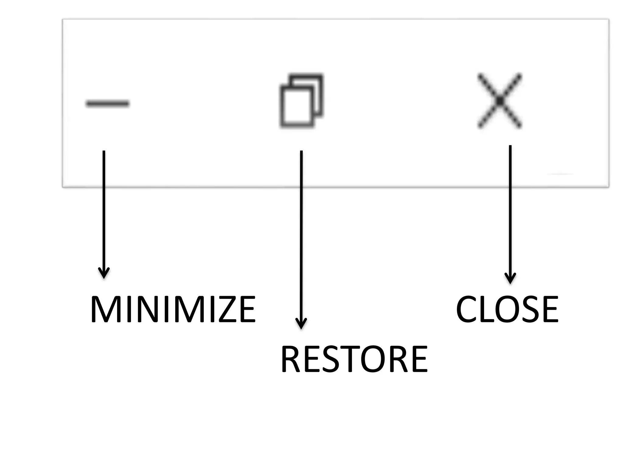 MINIMIZE CLOSE
RESTORE