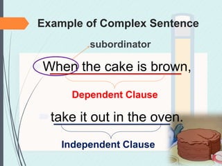 Parts of Complex Sentence | PPTX